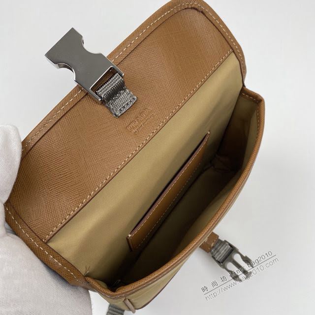 prada男包 普拉達新款迷你造型手機包 2ZH108 Prada情侶款單肩斜挎小包 prada手機包  pyd2376